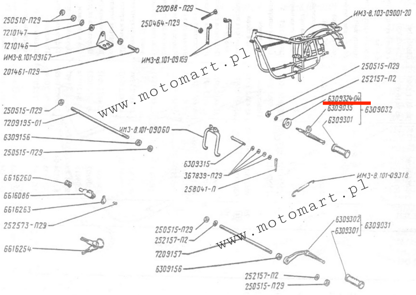 URAL Schwingarmpuffer Gummi Schwingarmrahmen für Fußrastengummipuffer