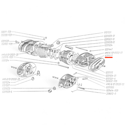Ural-Dichtungen Ventildeckeldichtung