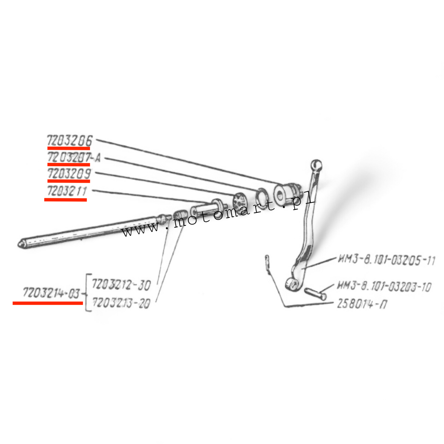 Kupplungsdrücker Ural, K750, M72 Kupplung Kupplungsantriebsfeder Getriebe