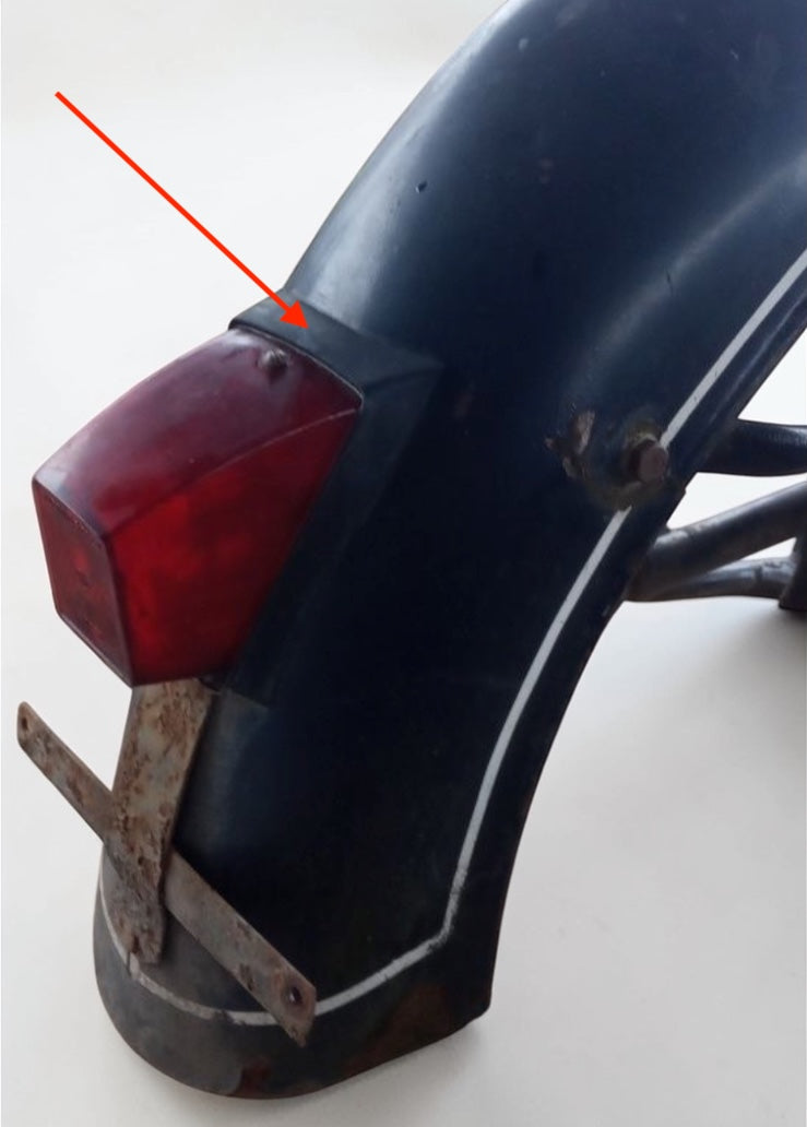 Gummischeibe Dnjepr MT K750 Ural M72 Schildkröte Gummi Bremslichtkabel