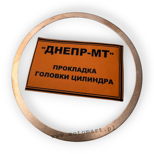Kupfer-Zylinderkopfdichtung DNEPR MT Unterlegscheibe Dicke 0,5 mm Original