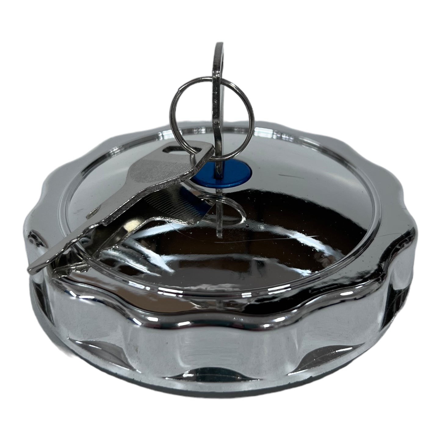 K750 Dnieper Mt Ural M72 Tank Cap with Key CHROME