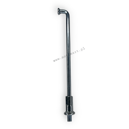 DNIEPR K750 Speichennippel-Felge, Aluminium, Trommel, Weiß, 120 mm