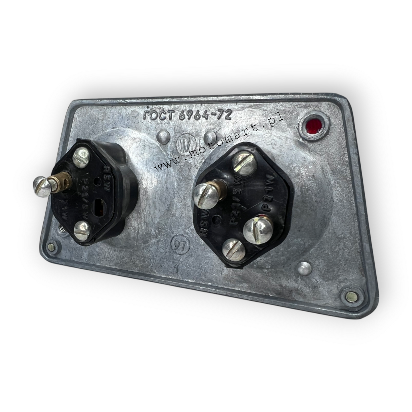 LAMPA TYLNA WÓZKA BOCZNEGO DNIEPR URAL lampa kierunkowskaz ORYGINAŁ - TYL