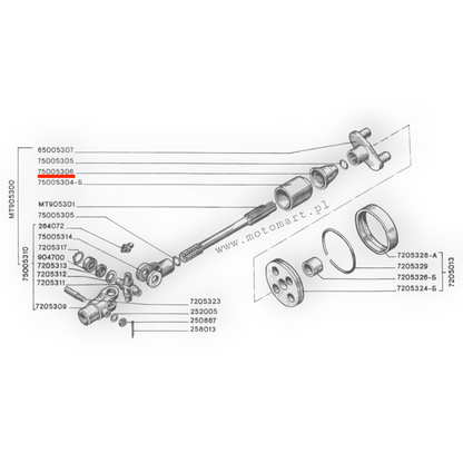 Gummi für Kardanwelle Dnjepr K750 Ural Welle KARDANWELLENABDECKUNG DIFFERENTIALKAPPE
